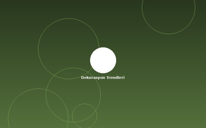 2025 Dekorasyon Trendleri